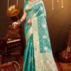 Saroj Sneha Saroski Vol 4 Traditional Wear Linen Saree Collection - Image 5