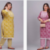 Kiara Kurti Vol 9 Cotton Printed Kurti With Bottom Collection - Image 4