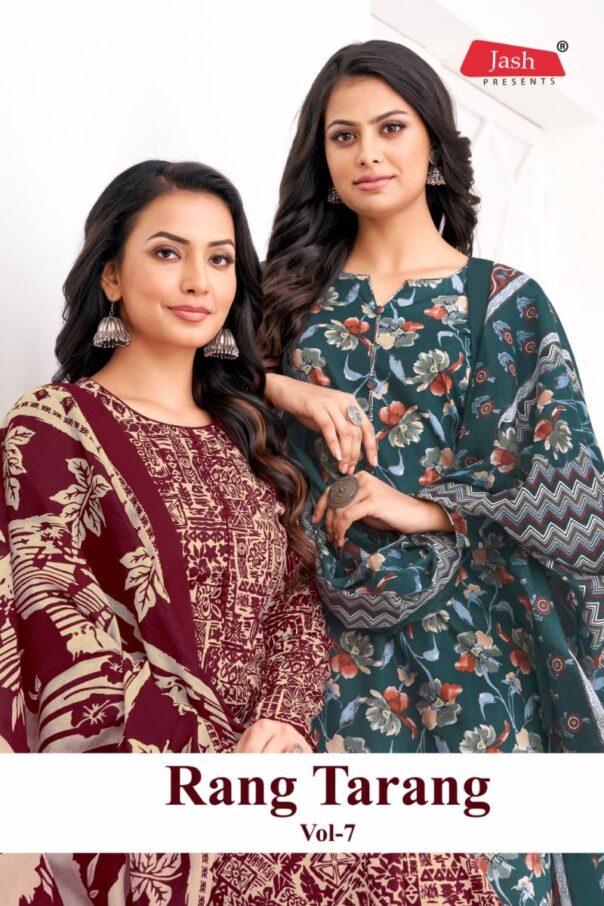 Jash Rang Tarang Vol 7 Readymade Cotton Printed Kurtis Collection