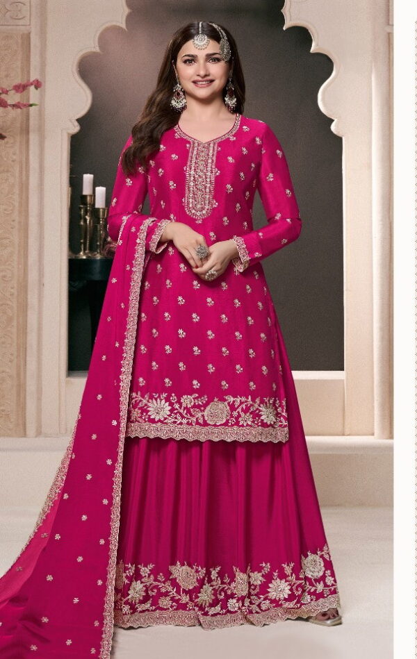 Super Hit 72691 A To D Designer Chinon Salwar Suits Collection - Image 3