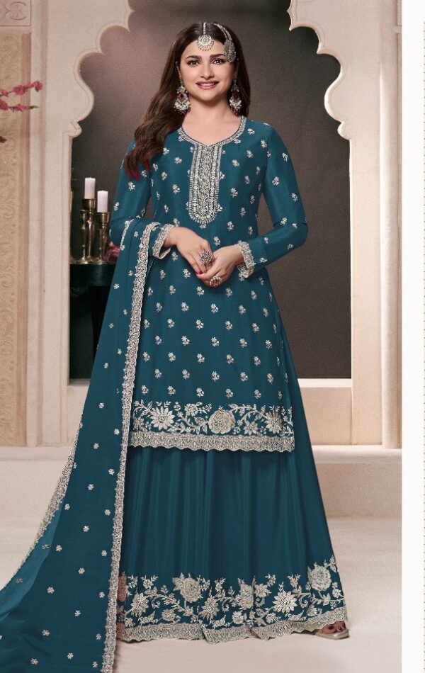 Super Hit 72691 A To D Designer Chinon Salwar Suits Collection - Image 4