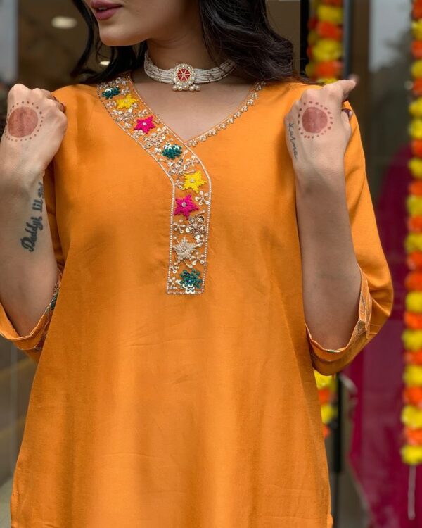 Dhuyamini 1 Viscose Blend Kurti Bottom With Dupatta Collection - Image 2