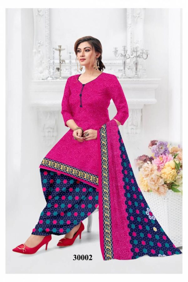 Ruhani Synthetic Vol 30 Casual Wear Patiyala Dress Material Collection - Image 6