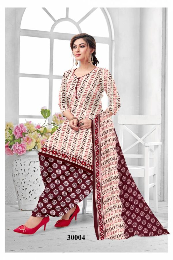 Ruhani Synthetic Vol 30 Casual Wear Patiyala Dress Material Collection - Image 7