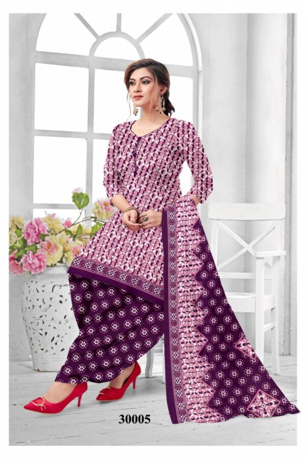 Ruhani Synthetic Vol 30 Casual Wear Patiyala Dress Material Collection - Image 8