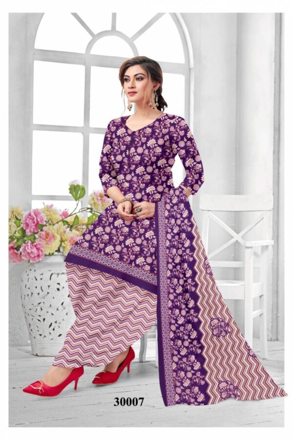 Ruhani Synthetic Vol 30 Casual Wear Patiyala Dress Material Collection - Image 9