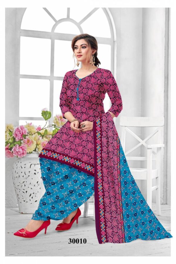 Ruhani Synthetic Vol 30 Casual Wear Patiyala Dress Material Collection - Image 3