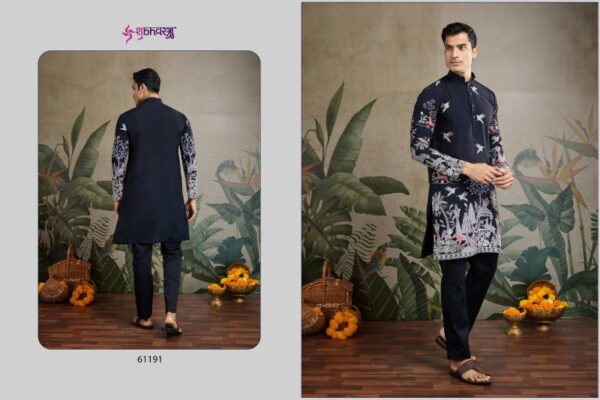 Shubhvastra The Desi Edit Viscose Silk Embroidered Kurta Collection - Image 2
