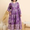 Dhruvi 279 Rayon Fancy Printed Kurti Bottom With Dupatta
