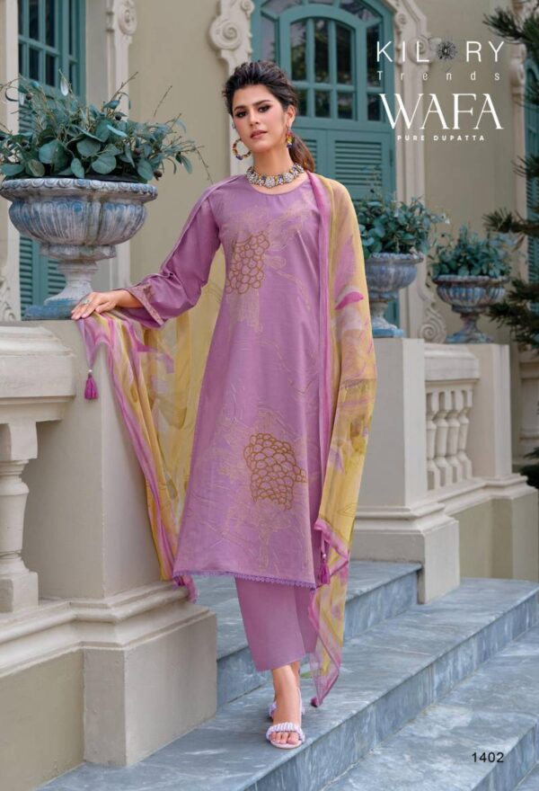 Kilory Wafa Lawn Cotton Digital Printed Salwar Kameez Collection - Image 2