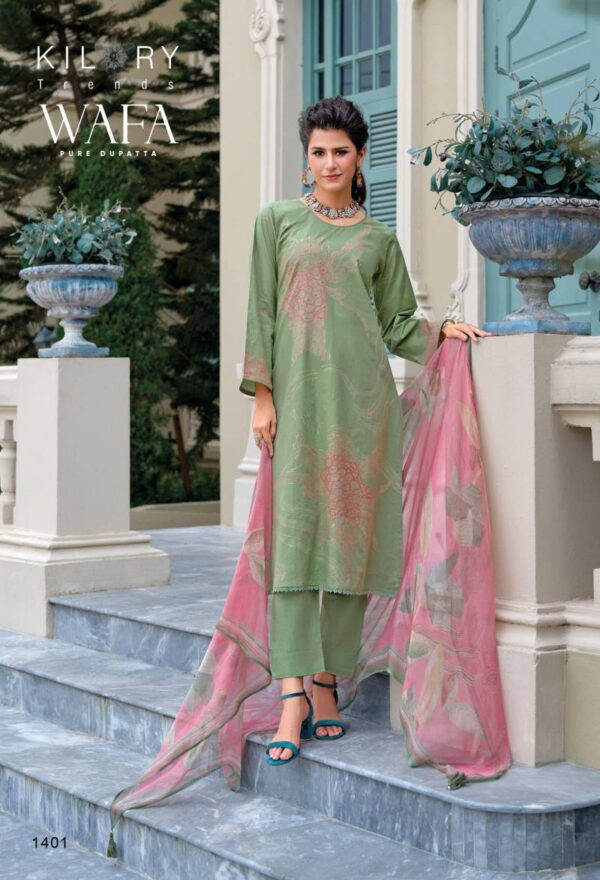 Kilory Wafa Lawn Cotton Digital Printed Salwar Kameez Collection - Image 3