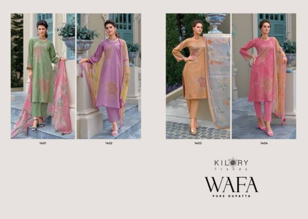 Kilory Wafa Lawn Cotton Digital Printed Salwar Kameez Collection - Image 6