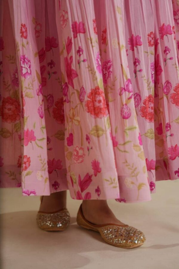 Tanyaa P 113 Cotton Printed Anarkali Style Kurta Sets Collection - Image 3