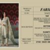 Ganga Fariha Cotton Dobby Printed Embroidered Salwar Suit Collection - Image 7