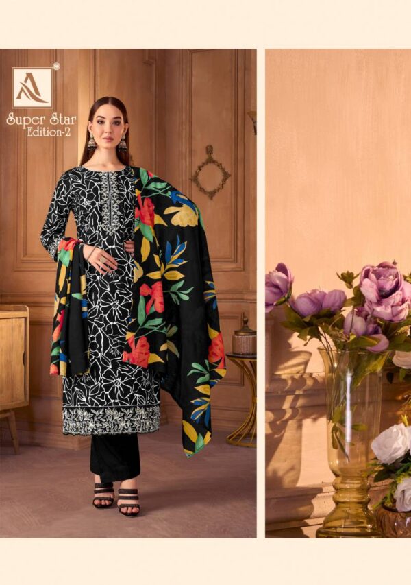 Alok Super Star Edition 2 Cambric Printed Dress Material Collection - Image 6