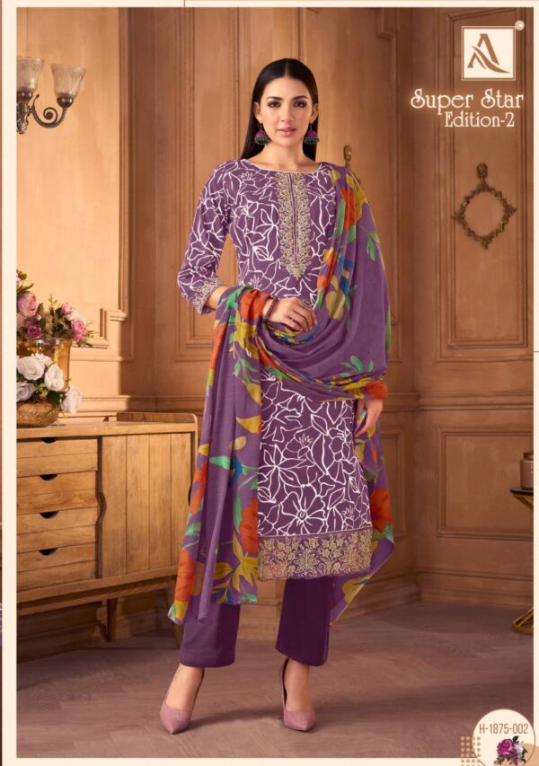 Alok Super Star Edition 2 Cambric Printed Dress Material Collection - Image 7