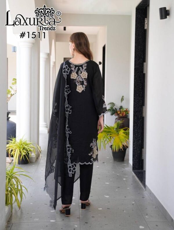 Laxuria Trendz 1511 Vichitra Tunic Ready Made Salwar Suit Collection - Image 5