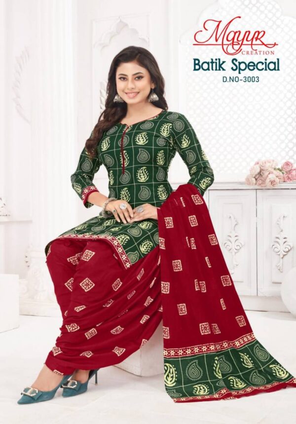 Mayur Batik Special Vol 30 Cotton Printed Dress Material Collection - Image 6