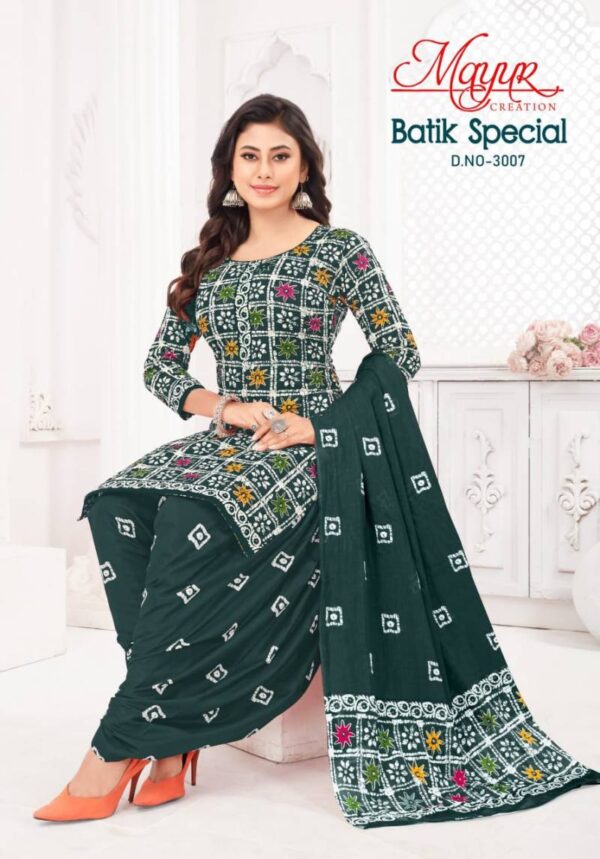 Mayur Batik Special Vol 30 Cotton Printed Dress Material Collection - Image 9