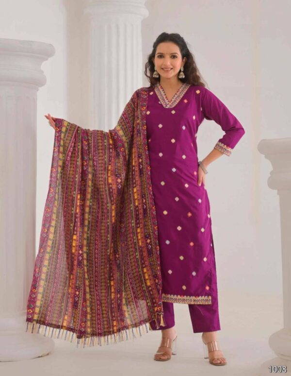 Rashmika Vol 1 Viscose Embroidered Stylish Kurts Sets Collection - Image 13