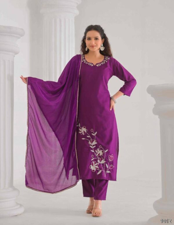 Rashmika Vol 1 Viscose Embroidered Stylish Kurts Sets Collection - Image 5