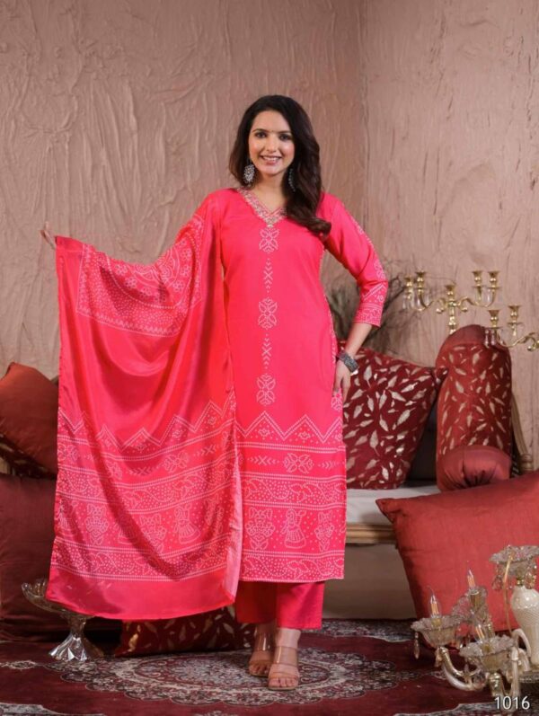 Rashmika Vol 1 Viscose Embroidered Stylish Kurts Sets Collection - Image 8