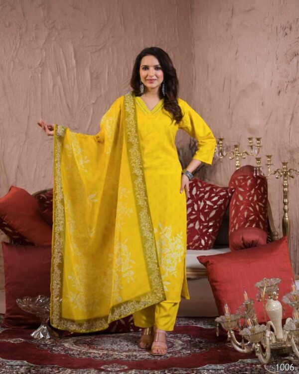 Rashmika Vol 1 Viscose Embroidered Stylish Kurts Sets Collection - Image 9