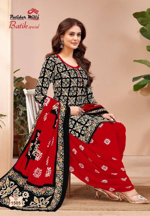 Patidar Batik Special Vol 15 Cotton Dress Material Collection - Image 11