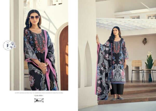 Kesar Naira Vol 101 Lawn Cotton Digital Printed Dress Material - Image 5