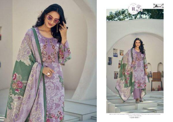Kesar Naira Vol 101 Lawn Cotton Digital Printed Dress Material - Image 9