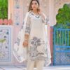 Tanyaa P 122 Cotton With Handwork Touchup Kurti Bottom With Dupatta - Image 5