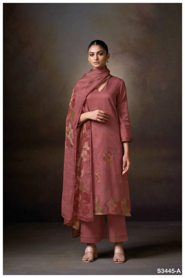 Ganga Macie Cotton Dobby Printed Embroidered Salwar Suit Collection Exporter - Image 5