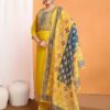 Navya Kurti 71 Roman Silk Embroidered Kurta Sets Collection Wholesale Catalog Exporter - Image 3
