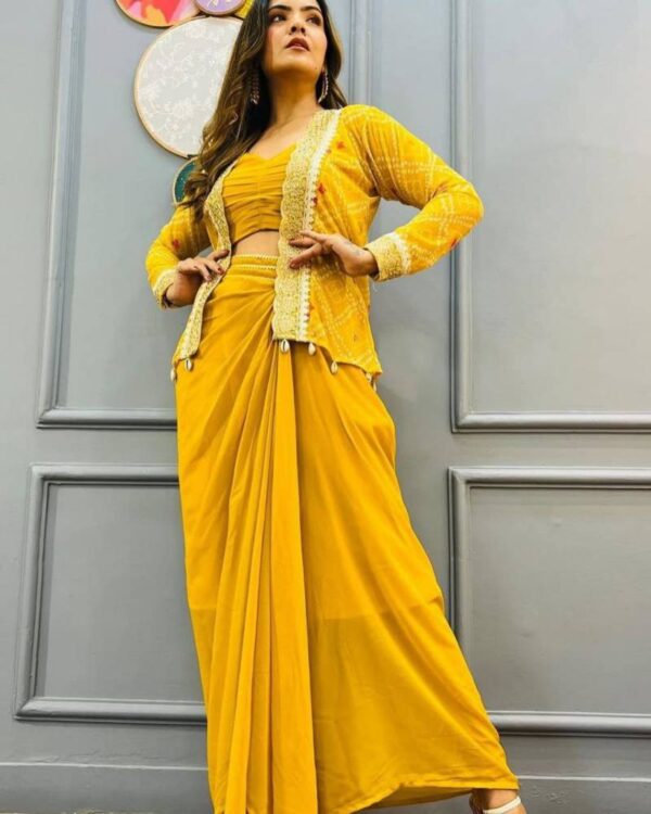 Bt 7080 Beautiful Georgettte Party Wear Suits Collection Exporter - Image 2