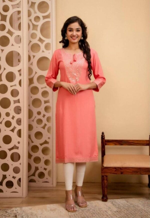 Stylee Girl 3 Rayon Embroidered Causal Wear Kurti Wholesale Catalog Collection