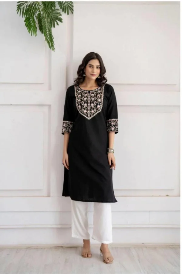 Stylee Girl 4 Cotton Flex Embroidered Fancy Kurti Collection