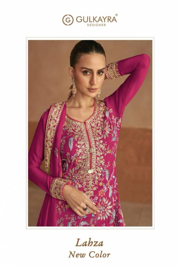 Gulkayra Lahza New Color Chinon Designer Salwar Suits Catalog Wholesale Collection Supplier
