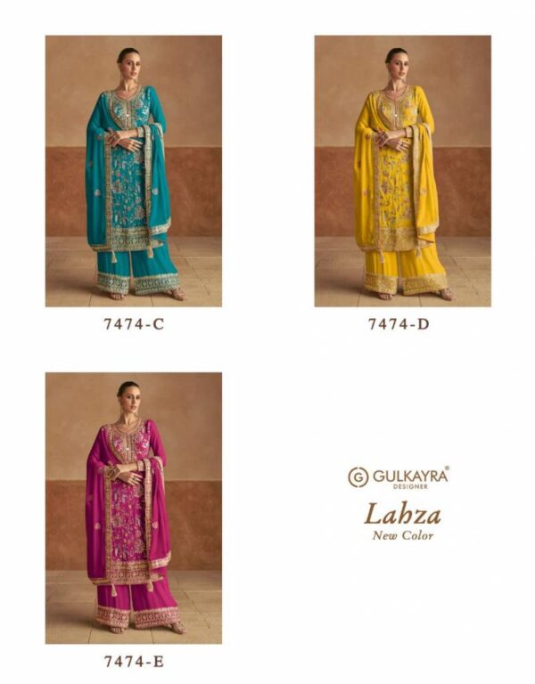 Gulkayra Lahza New Color Chinon Designer Salwar Suits Catalog Wholesale Collection Supplier - Image 5