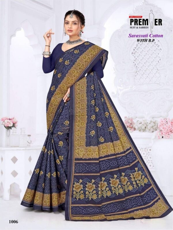 Premier Sarasvati Vol 1 Casual Wear Cotton Saree Collection - Image 9