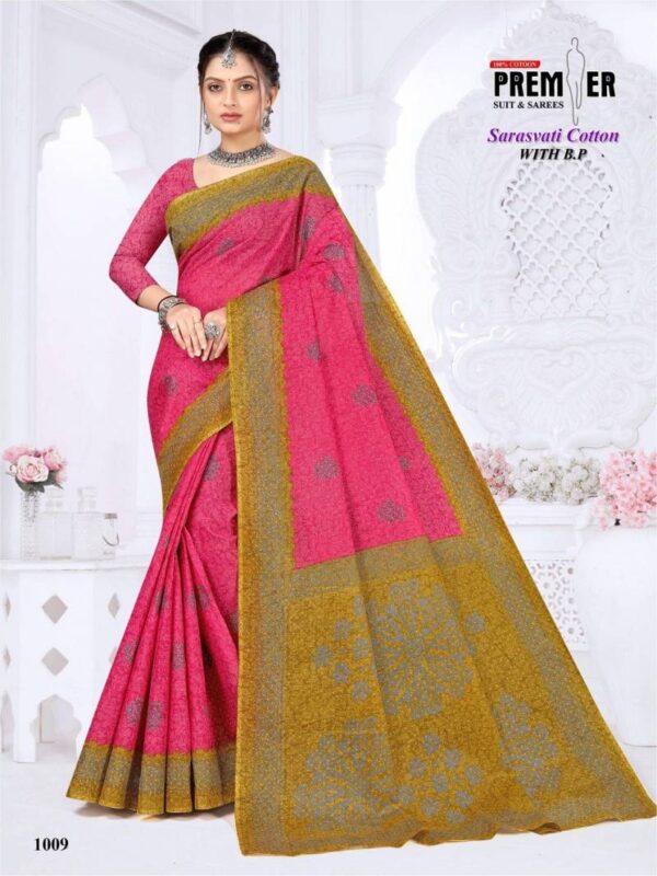 Premier Sarasvati Vol 1 Casual Wear Cotton Saree Collection - Image 11