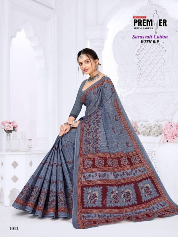 Premier Sarasvati Vol 1 Casual Wear Cotton Saree Collection - Image 12