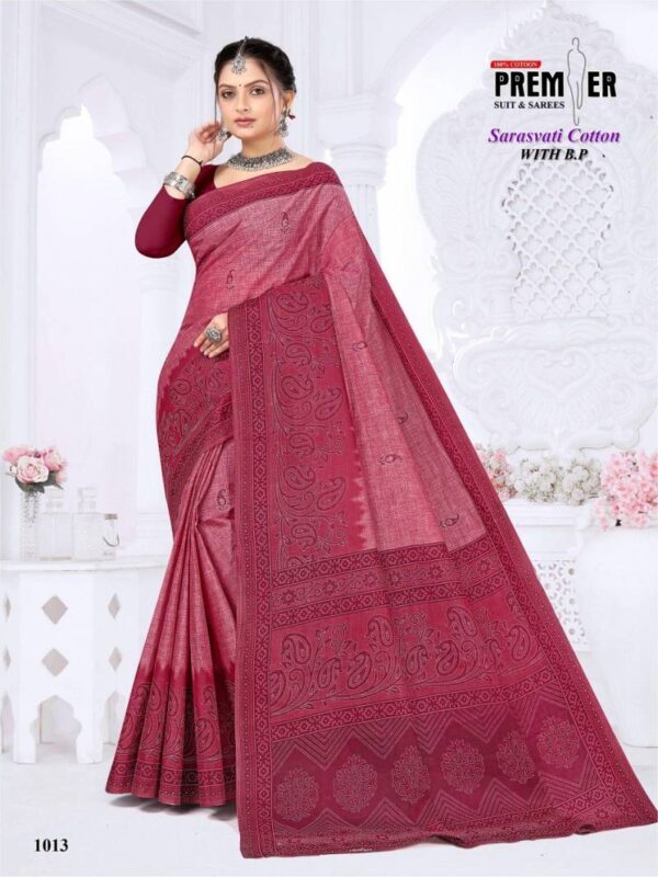 Premier Sarasvati Vol 1 Casual Wear Cotton Saree Collection - Image 15