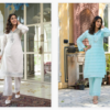 Tanyaa P 139 Cotton Mirror Worked Kurti With Bottom Catalog Collection Wholesale Exporter - Image 5