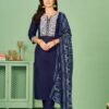 Tanyaa P 144 Printed Cotton Kurti Bottom With Dupatta Catalog Collection Wholesaler - Image 5