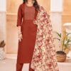 Tanyaa P 144 Printed Cotton Kurti Bottom With Dupatta Catalog Collection Wholesaler - Image 4
