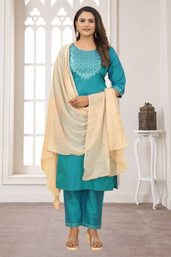 Tanyaa P 145 Casual Wear Cotton Fancy Kurta Set Collection Catalog Exporter