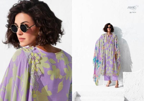 Kimora Heer Icon Linen Digital Printed Salwar Suits Collection Wholesale Supplier - Image 4