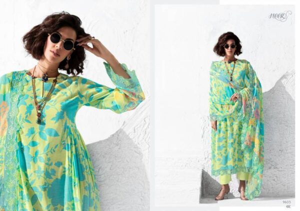 Kimora Heer Icon Linen Digital Printed Salwar Suits Collection Wholesale Supplier - Image 5