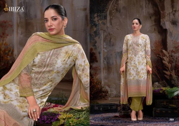 Ibiza Alexa Lawn Cotton Digital Foil Printed Salwar Kameez Catalog Collection Wholesaler - Image 4
