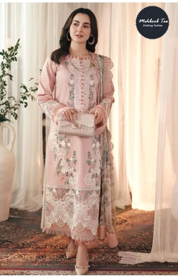 Mehboob Tex 1587 And 1588 Embroidered Pakistani Salwar Suits Catalog Collection Wholesale Exporter